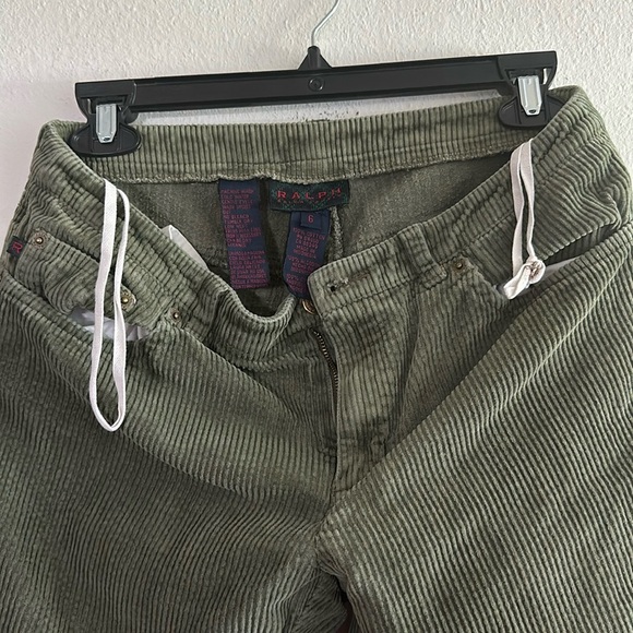Ralph Lauren corduroy green pants - Picture 1 of 4